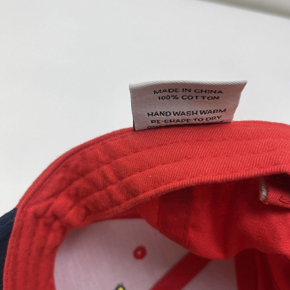 Jeff Gordon Hat Cap Kelloggs Racing #24 Nascar Red Blue Yellow Strapback - Picture 12 of 12